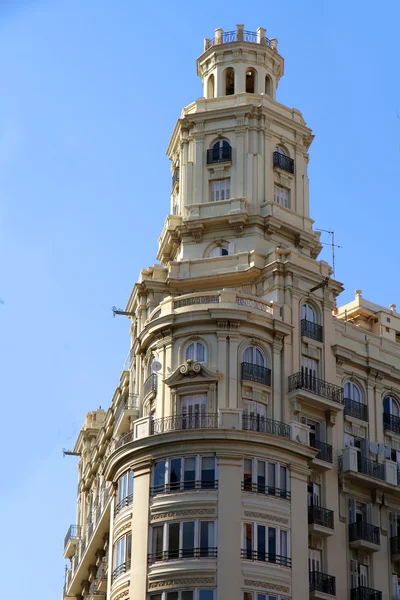 A Valencia történelmi építészet — Stock Fotó