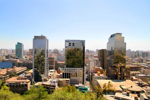 Vista sobre Santiago de Chile —  Fotos de Stock