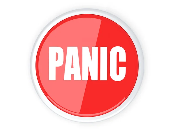 Tlačítko paniky — Stock fotografie