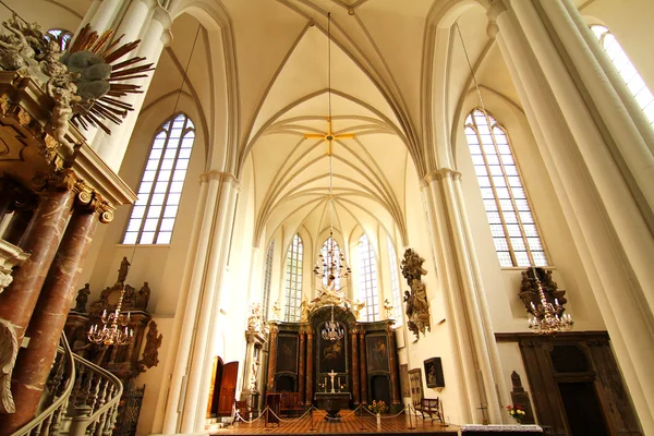 Innenraum der marienkirche in berlin, deutschland — Stockfoto