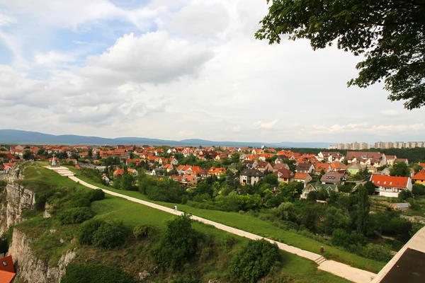 Pohled přes Veszprém — Stock fotografie