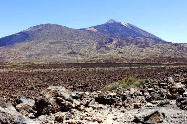 Το ηφαίστειο κωνική βουνό teide ή el teide — Φωτογραφία Αρχείου