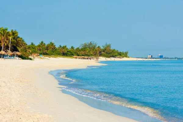 La hermosa playa de Varadero en Cuba — Foto de Stock