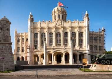 The Presidential Palace in Old Havana clipart