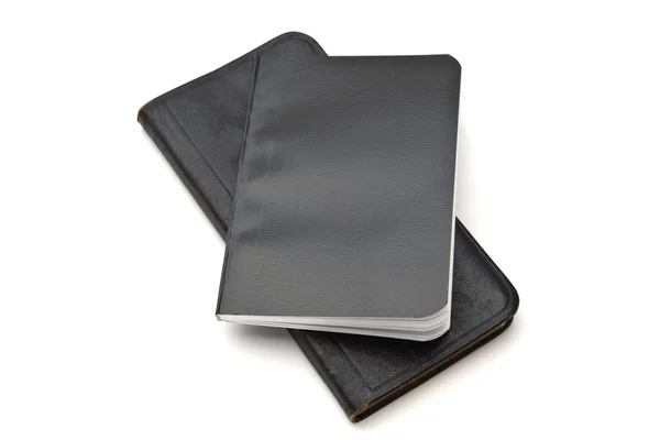 Czarny-notebooki — Zdjęcie stockowe