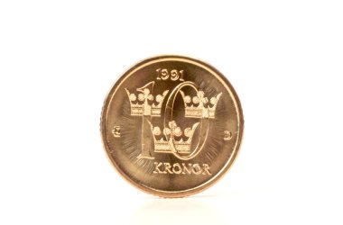 Swedish Coin clipart