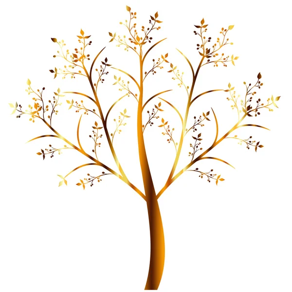 オリーブの木 — ストックベクタ