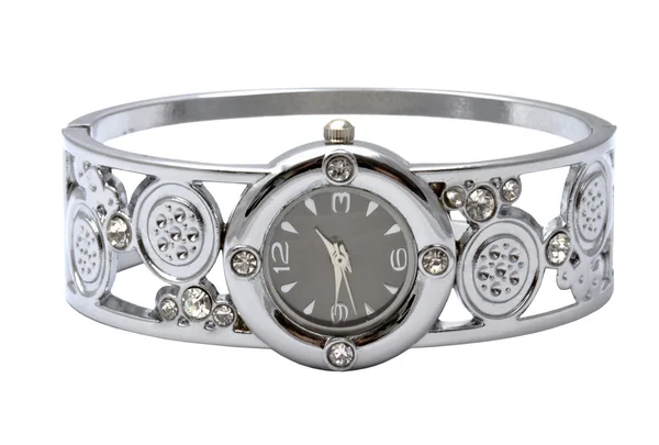Woman fashion wrist watch — Stock Photo, Image