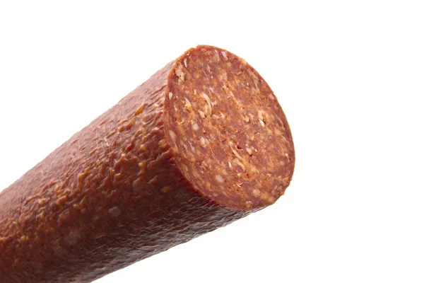 Big salami sausage — Stock Photo, Image