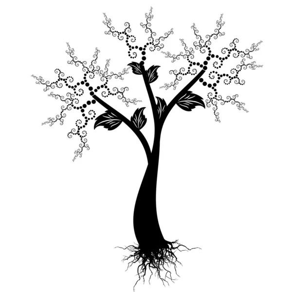 Strom umění — Stockový vektor