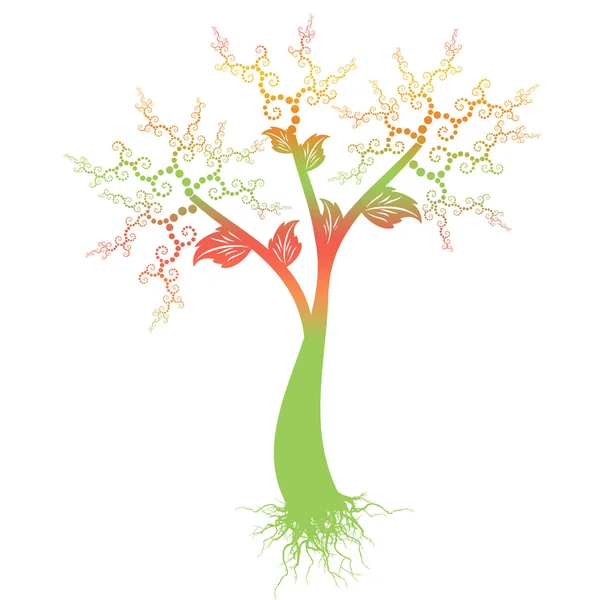 Арт-дерево — стоковый вектор