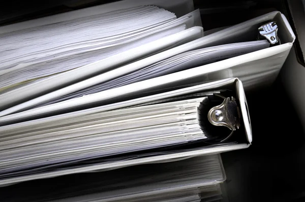Documenti aziendali File Binder — Foto Stock