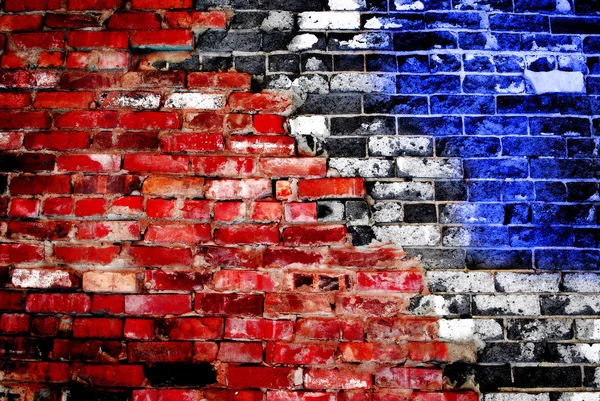 American Old Brick Wall — Stock Photo, Image