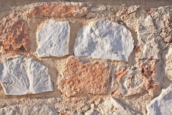 Nahaufnahme der alten Steinmauer — Stockfoto
