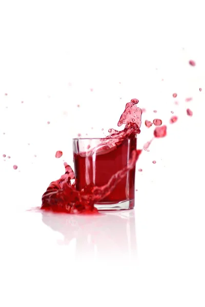 Cranberry splash Royalty Free Stock Images