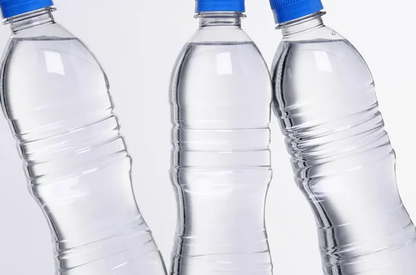 Botellas de agua primer plano —  Fotos de Stock
