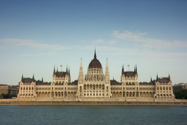 Hungarian parliament building clipart