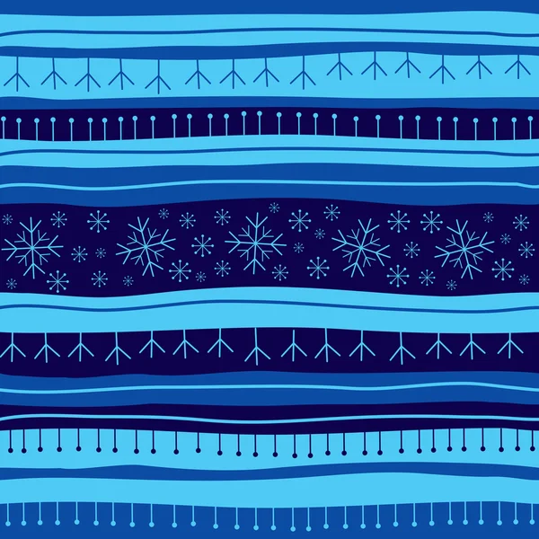 Boże Narodzenie bezszwowe tło niebieskie — Wektor stockowy