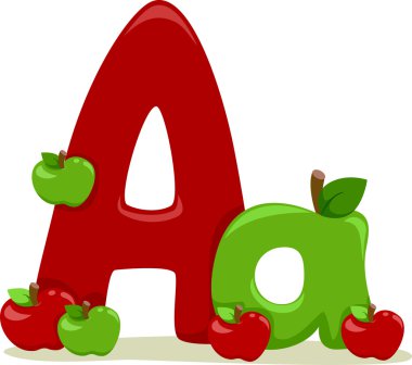 Letter A clipart