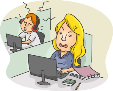 Office Etiquette clipart