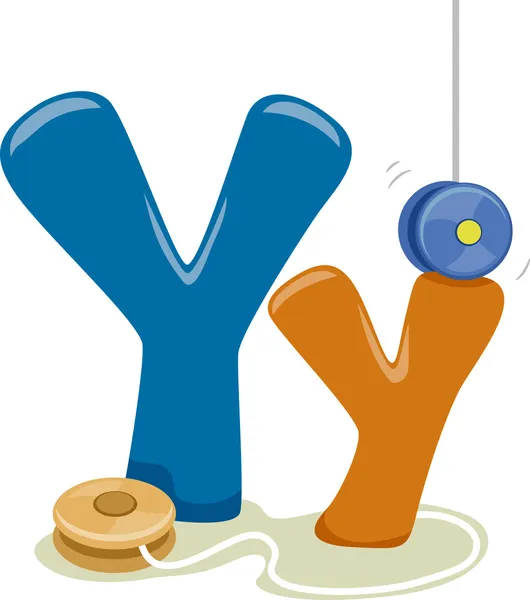 Letter Y — Stock Photo, Image
