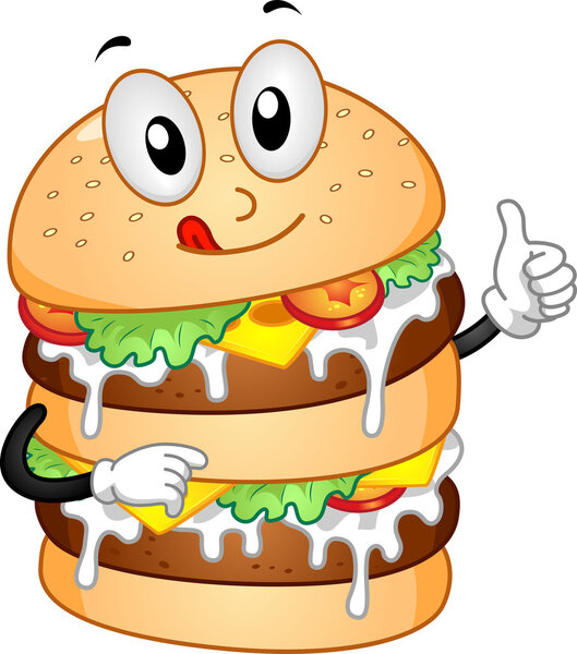 Burger Mascot