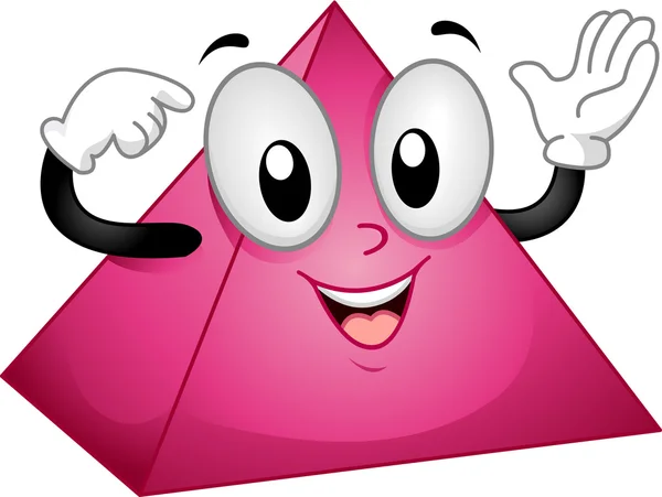 stock image Pyramid Mascot