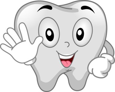 Tooth Mascot clipart