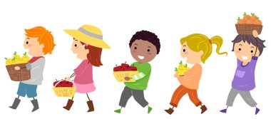 Fruits Kids clipart