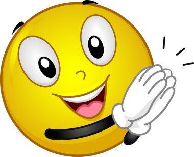 Clapping Smiley clipart