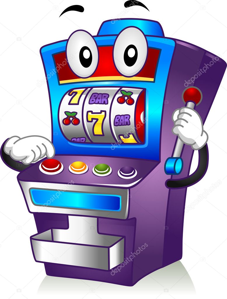 Slot Machine Mascot Stock by ©lenmdp 11570234