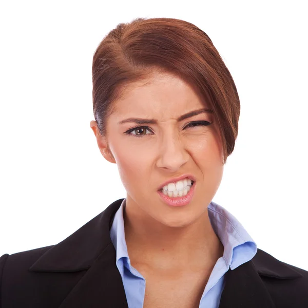 Angry and upset young business — Stock Photo, Image
