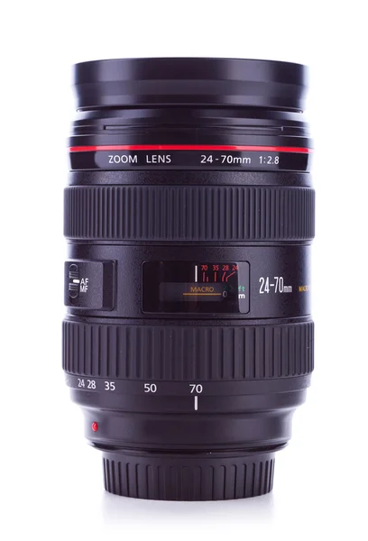 24-70 mm, f2.8 objektiv se zoomem — Stock fotografie