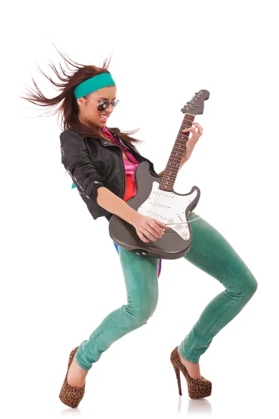 Rock and roll babe — Stock Photo, Image