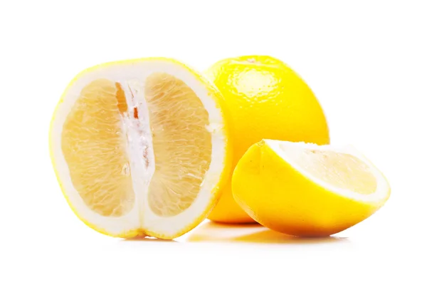 Čerstvé šťavnaté bílé grapefruity — Stock fotografie