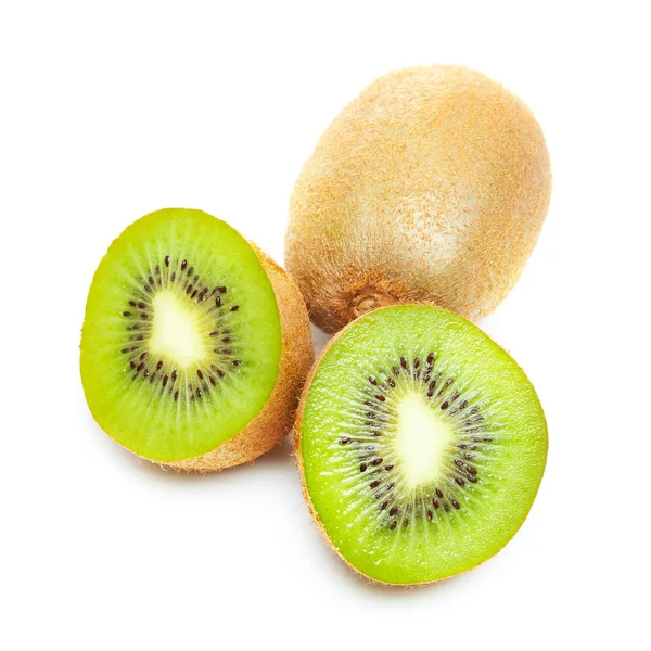 Kiwis fruits and slices — Stock Photo, Image