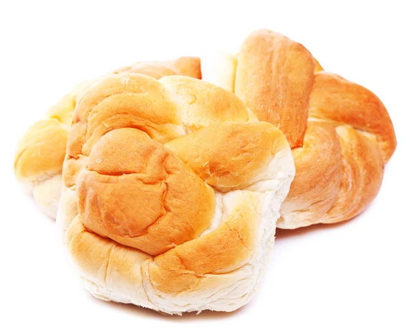 stock image Bread on a white background