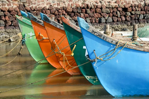 stock image Colorful boats