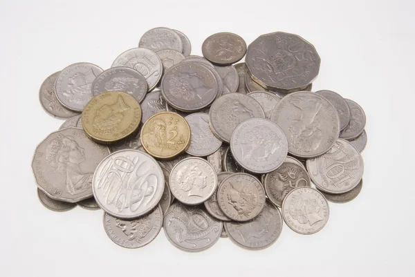 Australiensiska mynt — Stockfoto