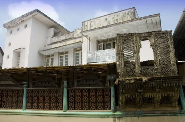 Традиционный индийский дом — стоковое фото