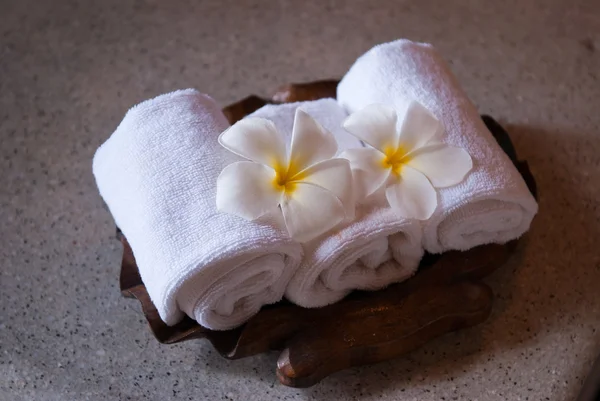 Luxurious towels — Stock Photo, Image