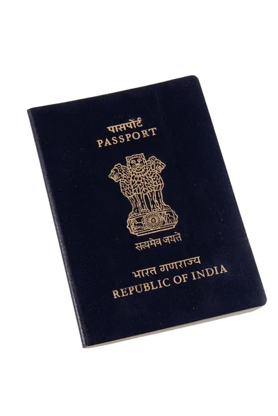Indiase paspoort — Stockfoto