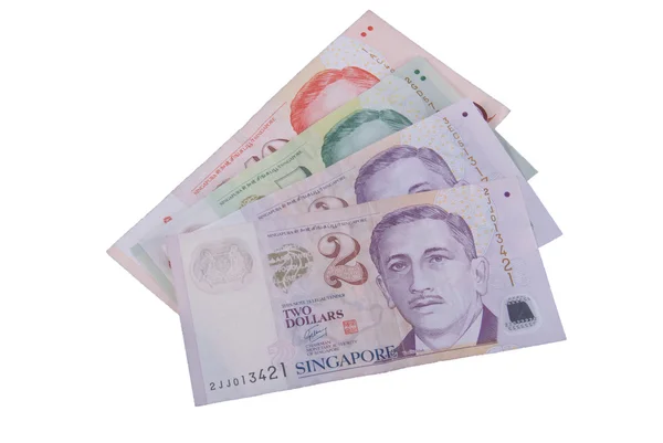 新加坡货币 — 图库照片