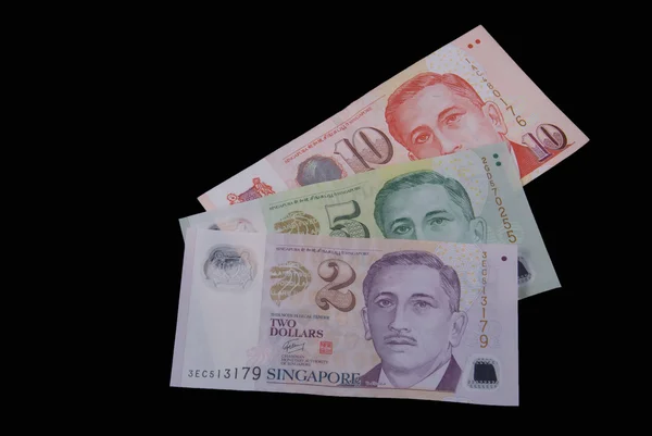 新加坡货币 — 图库照片