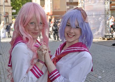 Genç İsveçli cosplayer