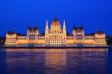 Parliament of Budapest clipart