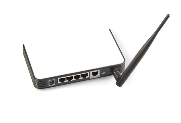 Router with antenna — Stock Photo, Image