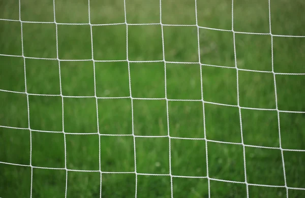 サッカーの目標の純 — ストック写真