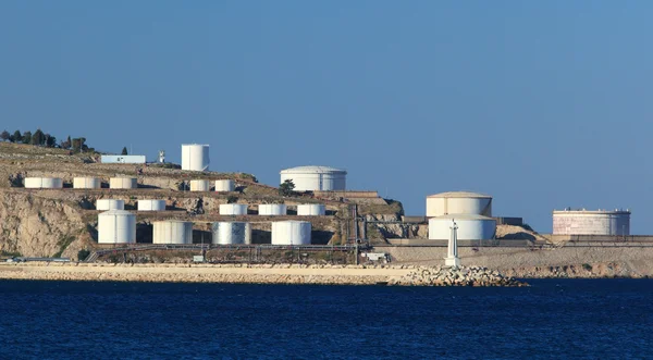 stock image Oil tanks