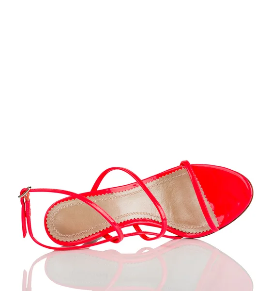 真っ赤なハイヒールの靴 — ストック写真